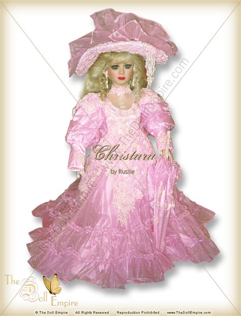 Christara By Rustie Limited Edition Production Doll Porcelain Artist Dolls