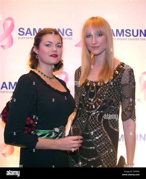 Camilla Rutherford And Jade Parfitt Samsung Pink Ribbon Party At