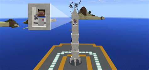 √1000以上 Minecraft Rocket Ship Redstone 135390 Minecraft Redstone Rocket