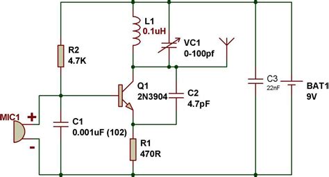 Simplest Fm Radio Circuit Wiring Diagram