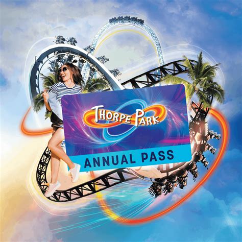Annual Pass Theme Park Membership Thorpe Park Resort