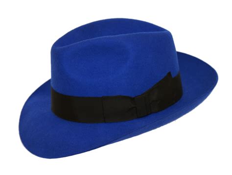 Royal Blue Mayfair Fashion Fedora Denton Hats