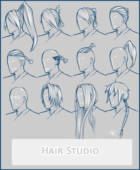 Hair References By Haitikage On Deviantart