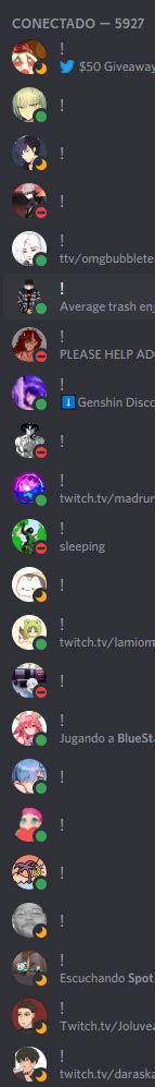 See Myself At The Top Of The User List Discord