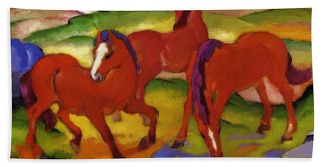 New Artwork For Sale Grazing Horses Iv The Red Horses 1911 Bath