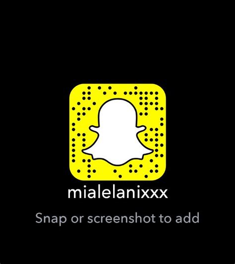 Tw Pornstars Mia Lelani Twitter Are You Following My Snapchat 3