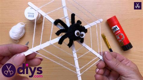 How To Make A Spider Web Decoration For Halloween