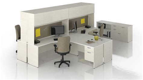 4 Person Office Workstation Desk Madison Liquidators