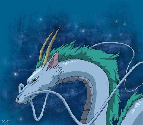 Spirited Away Haku Dragon Form Wallpaper