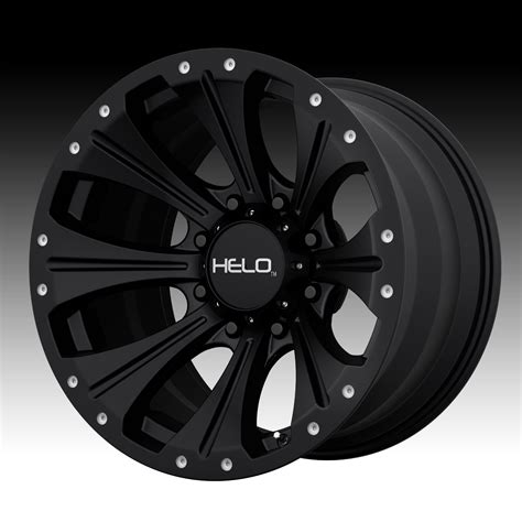 Helo He901 Satin Black Custom Wheels Rims Helo Custom Wheels Rims