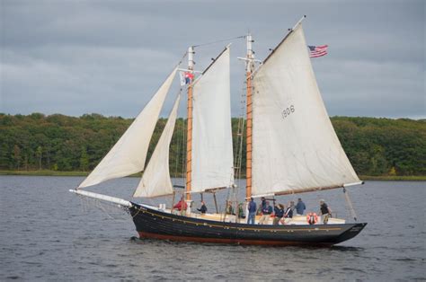 Schooner Mary E Casco Bay Gaffers Race Portland To Bailey Island 6