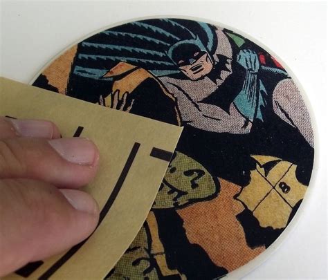 Crafts For Men Comic Book Diy Coasters Mod Podge Rocks Think This