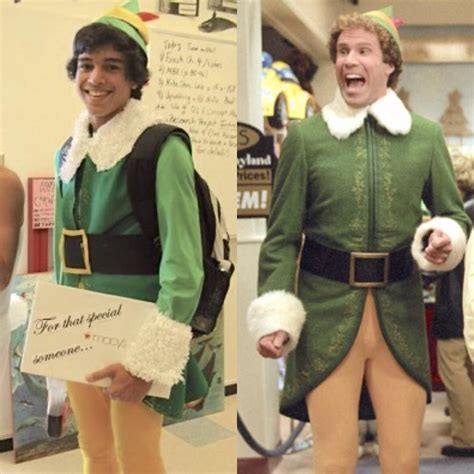 Diy Buddy The Elf Costume Images And Tutorial Buddy The Elf Costume Funny Diy
