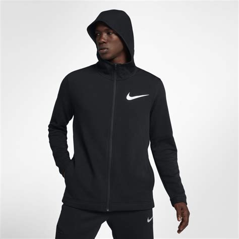 Nike Dri Fit Showtime Mens Full Zip Basketball Hoodie Size 3xl Black