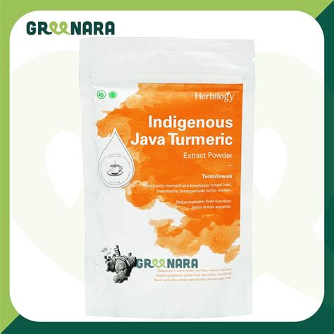 Jual Herbilogy Java Turmeric Extract Powder Temulawak 100gram