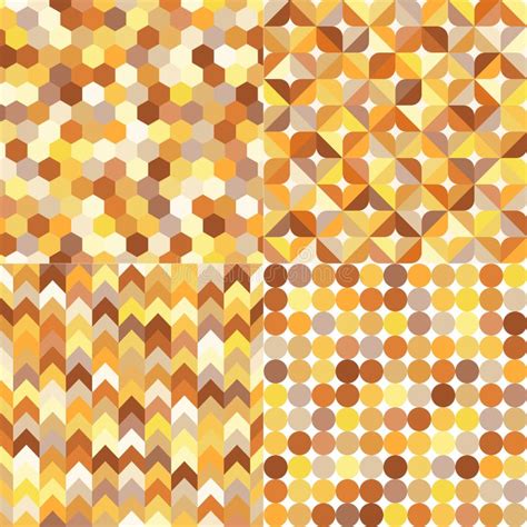 Geometric Multicolor Seamless Pattern Stock Illustration Illustration