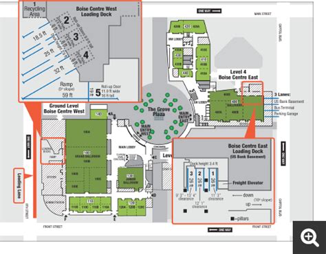 Loading Docks And Locations Boise Centre