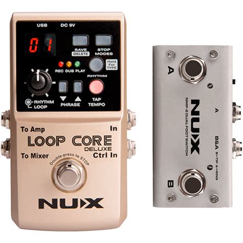 Nux Loop Core Deluxe Looper Pedal Woodwind And Brasswind