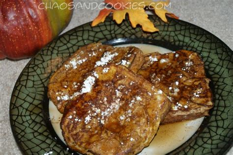 Pumpkin Spice French Toast Chaos And Cookies