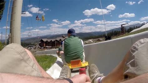 Alpine Super Slide Right Track Breckenridge Ski Resort Hd Youtube