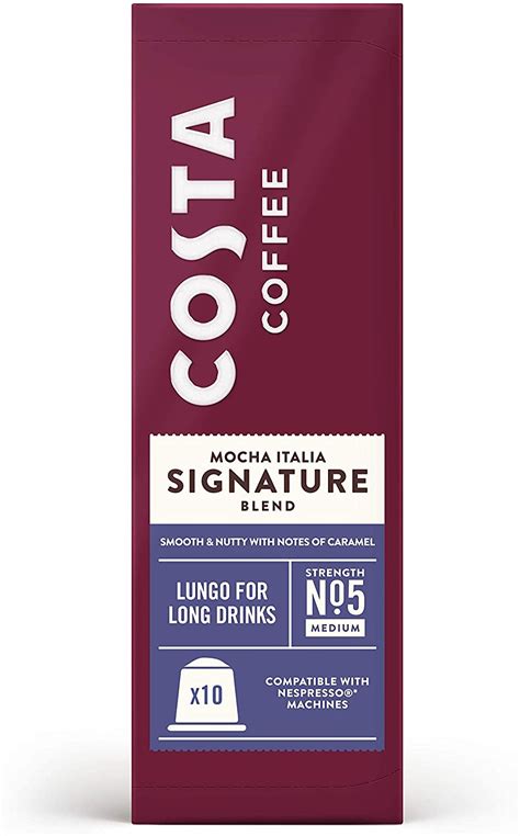 Buy Costa Coffee Signature Blend Lungo No5 Medium 57 G X 10 Capsules