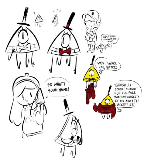 Amnesiac Bill Au Created By Weevmo On Tumblr Bill Returns With No Memory Gravity Falls Funny