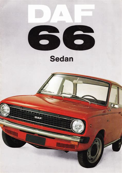 Daf 66 Sedan Brochure
