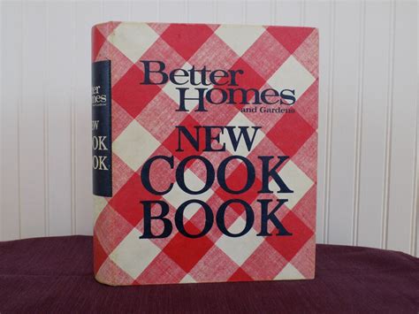Better Homes And Gardens New Cook Book Vintage Cookbook Etsy