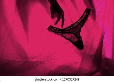 Woman Hand Inside Panties Red Light Stock Photo Shutterstock