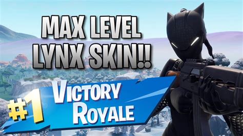 Max Level Lynx Skin 12 Elims Fortnite Battle Royale Gameplay