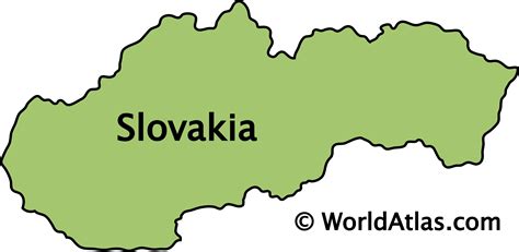 Slovakia Maps Facts World Atlas