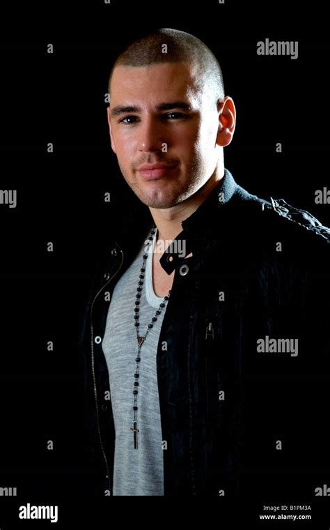 Good Looking Young Man Early Twenties Stock Photo Alamy