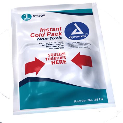 Instant Hot And Cold Packs Scientific And Medical Supplies