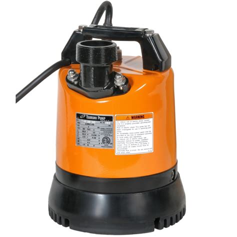 Tsurumi Low Level Submersible Pump 2 Inch Discharge 62 Gpm