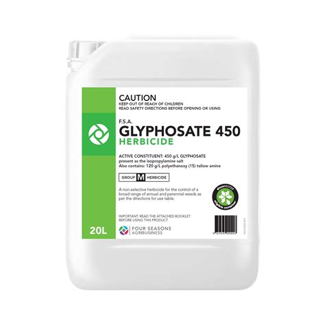 Fsa Glyphosate 450 Herbicide Four Seasons Agribusiness