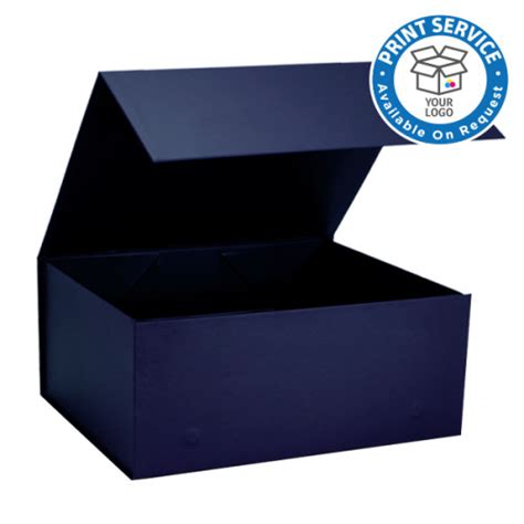 Navy Magnetic Boxes Available From Midpac Packaging Perfect T Boxes