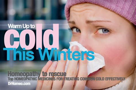 Natural Homeopathic Remedies For Colds