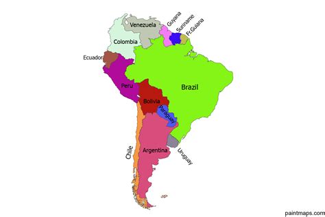 Juegos de Geografía Juego de LATAM Seis capitales de Sudamérica