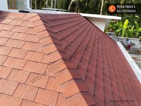 Flat Tile Fiberglass Rectangular Roofing Shingles At Rs 120square Feet