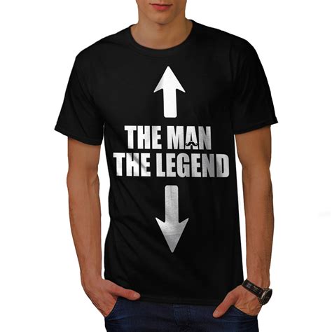 Wellcoda Legend Cooler Witz Lustiges Herren T Shirt Lustiges Grafisches Design Bedrucktes T