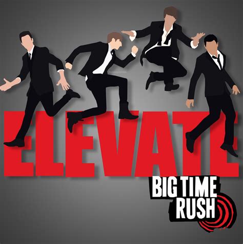 Big time rush was an american boy band who starred in the nickelodeon tv series of the same name. 'Elevate' (Big Time Rush) - Minimal Album Cover by jwonton ...