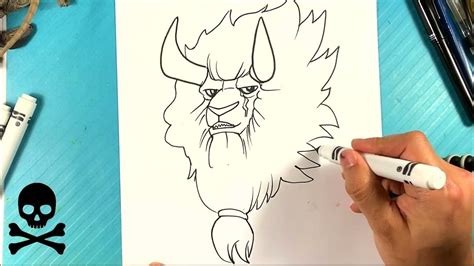 How To Draw Legnd Of Zelda Botw Lynel Youtube