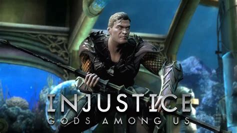 Injustice Gods Among Us Aquaman Reveal Trailer Full Trailer Youtube