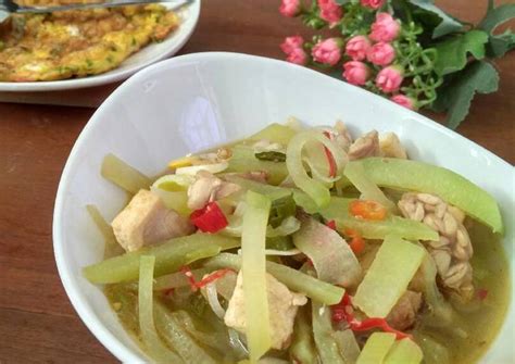 Sambal goreng labu siam biasanya dijadikan pelengkap nasi liwet. Resep Sambal Goreng Labu Siam,Udang,Tahu,Pete ,Ale Dan ...