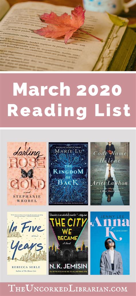 Book Buzzed 9 March 2020 Book Releases The Uncorked Librarian