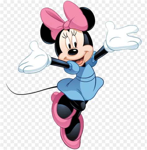 Minnie Mouse Cartoon Happy Birthday Wishes Png Image With Transparent