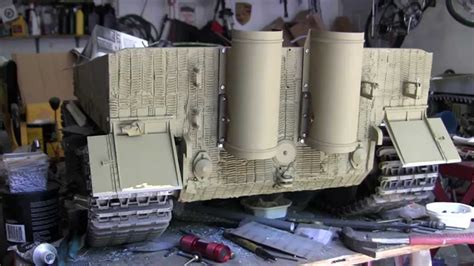 Armortek Late Tiger I Project Video 8 Rear Hull Details And Exhaust