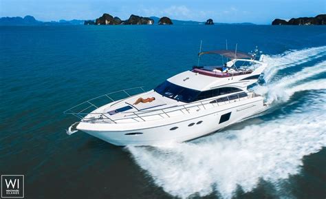 DESTINY Yacht Charter Princess P 64 Rental In Langkawi WI Yachts