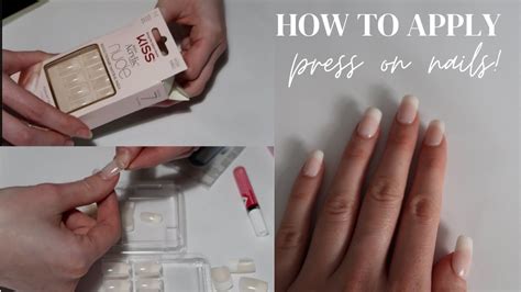 How To Apply Press On Nails In 15 Mins Youtube