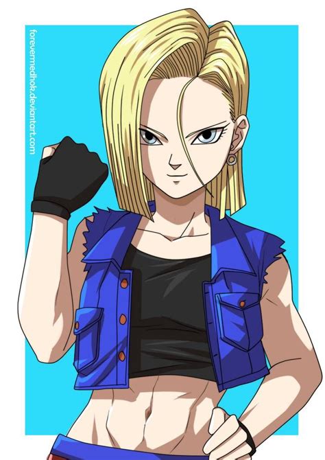 Commission Android 18 By Forevermedhok On Deviantart Anime Dragon Ball Super Dragon Ball